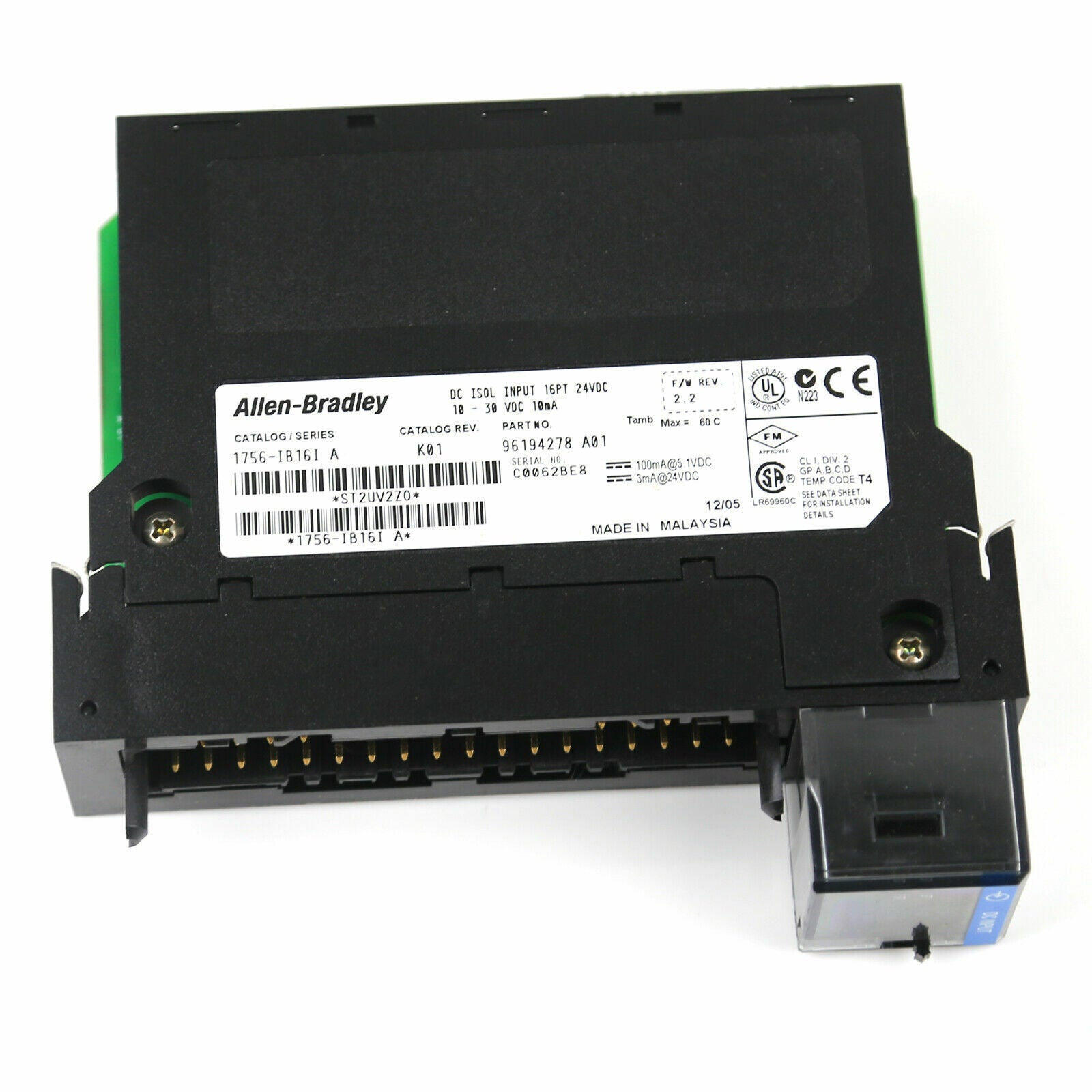 new One Allen Bradley 1756-IB16I, Series A, Input Module - ALLEN BRADLEY