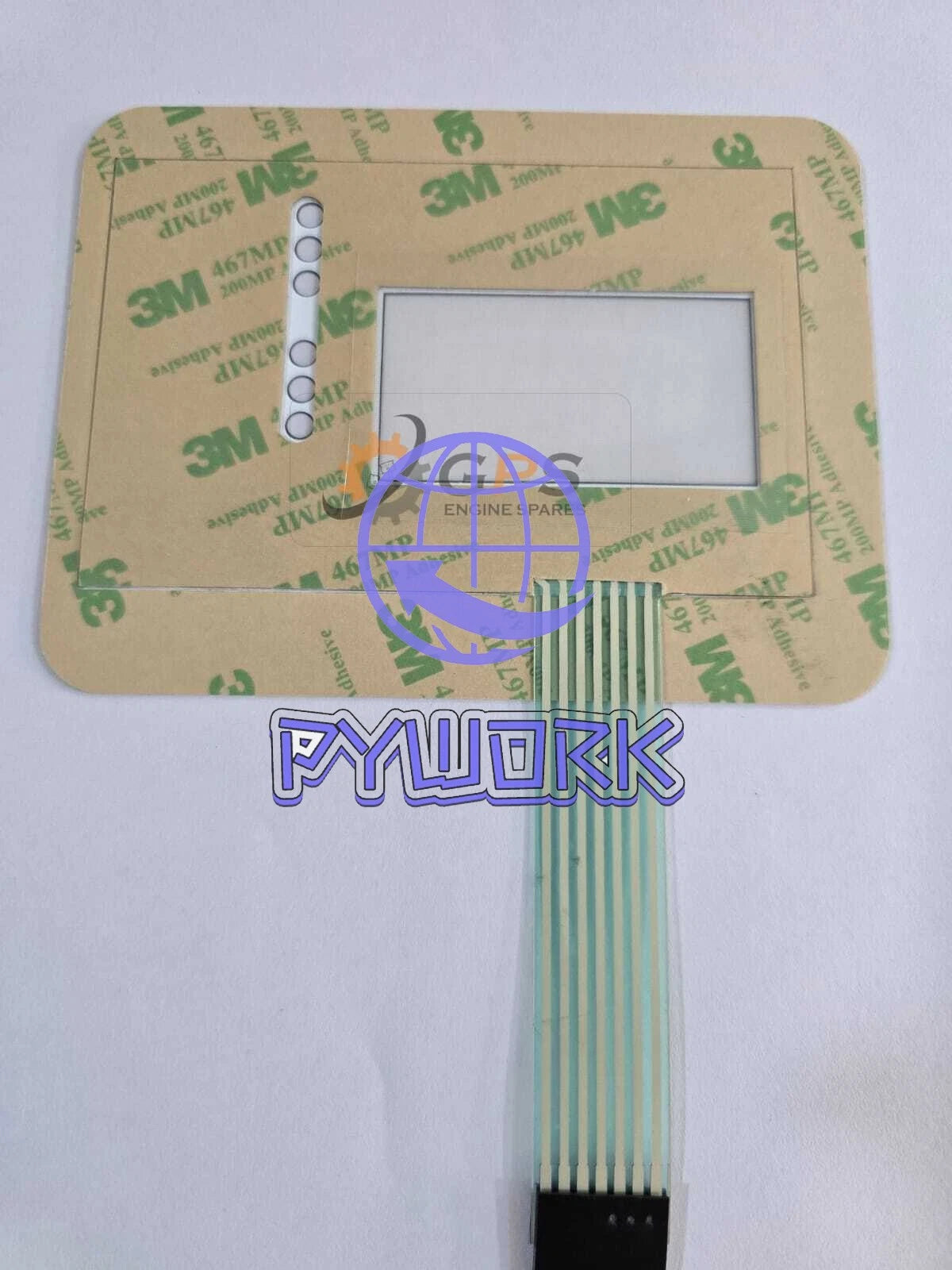 CUMMINS HMI 211 MEMBRANE STICKER; FOR HMI 211 CUMMINS DISPLAY (0300-6014)
