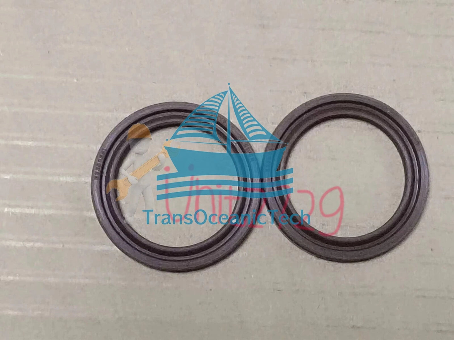 2pcs NOK 633B0361 High pressure motor oil pump oil seal sealing ring