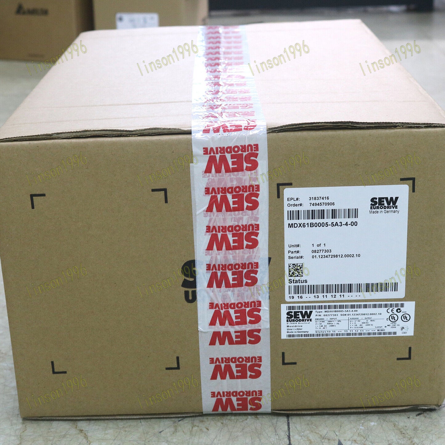 MDX61B0005-5A3-4-00 frequency converter - SEW