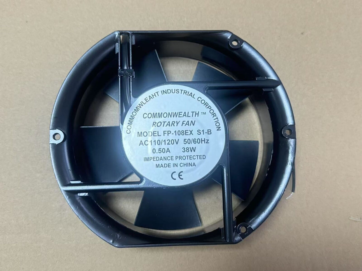 three-way FP-108EX-S1-B 110V 0.50A 0.43A 38W 172 * 150 * 51MM