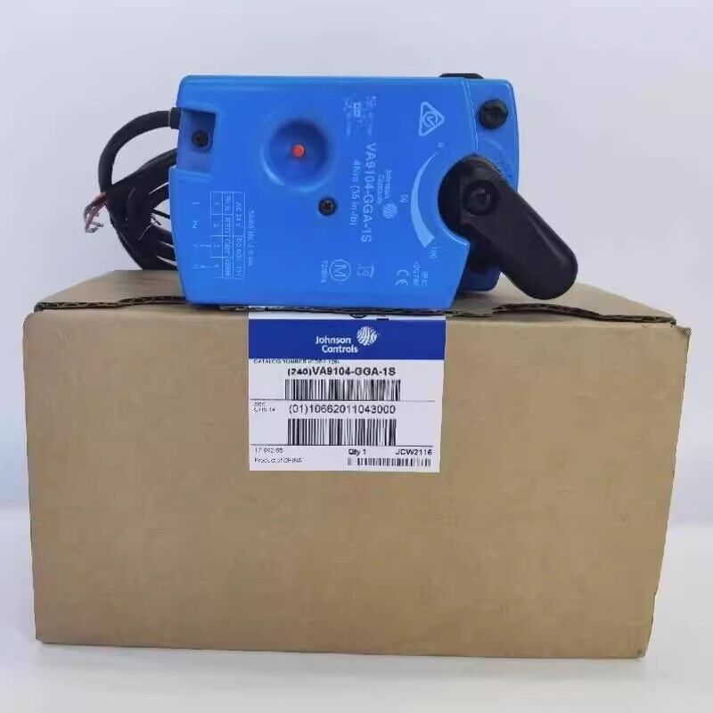 new Johnson VA9104-GGA-1S 24V Feedback Adjustable Actuator Electrically Ball Valve