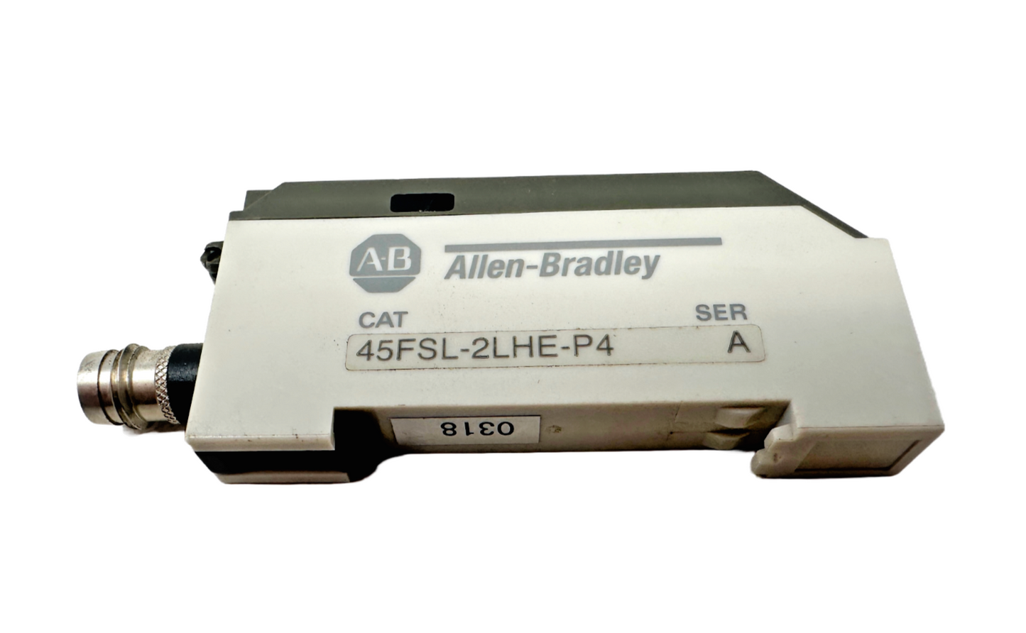 used Allen Bradley 45FSL-2LHE-P4 Fiber Optic Sensor - ALLEN BRADLEY