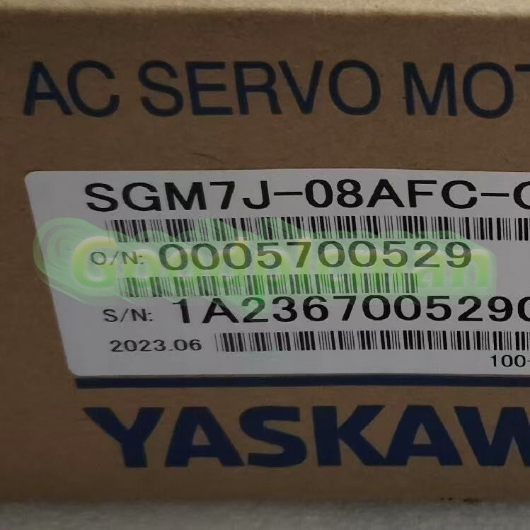 1PC YASKAWA SGM7J-08AFC-CM26 SERVO MOTOR