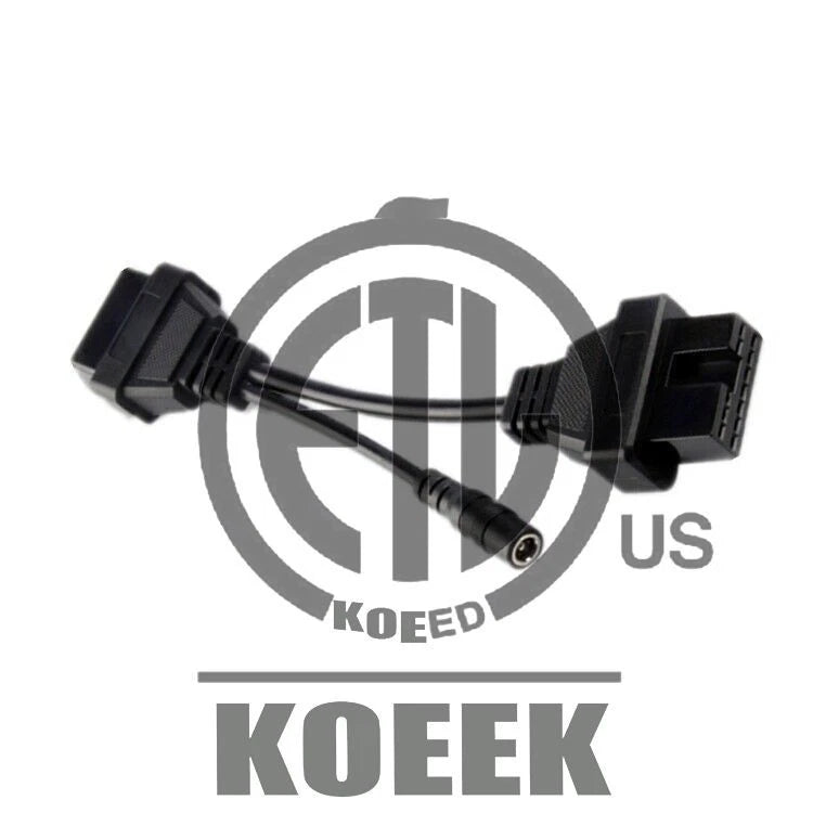 1pc For 12 Pin OBD1 to 16 Pin OBD2 Convertor Cable Diagnostic Scanner