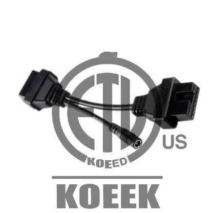 1pc For 12 Pin OBD1 to 16 Pin OBD2 Convertor Cable Diagnostic Scanner