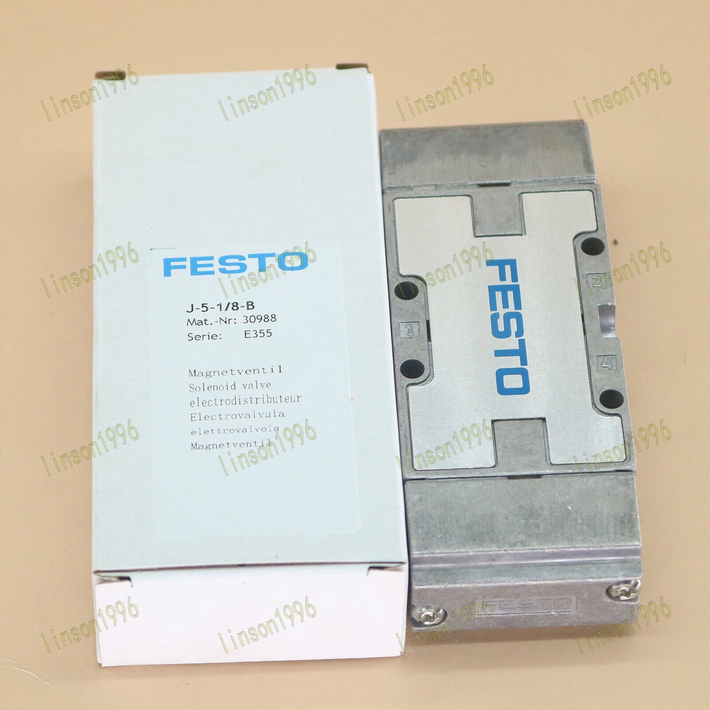 1pc FESTO J-5-1/8-B Air Control Valve SHIP - FESTO