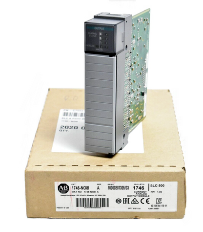 Allen Bradley Allen Bradley 1746-NO8I Ser. A SLC 500 8-Channel Analog Output Module 8-Channel 500V Analog Output Module - ALLEN BRADLEY