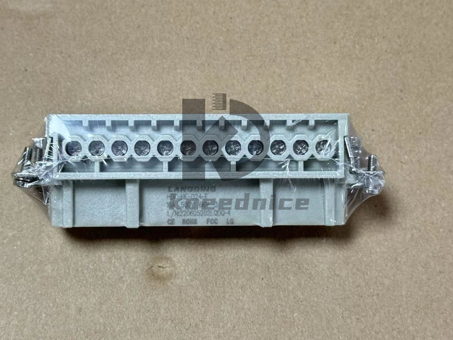 1X Heavy duty connector core HDC-HE-024-F/- M HDC-HE-024F HDC-HE-024M