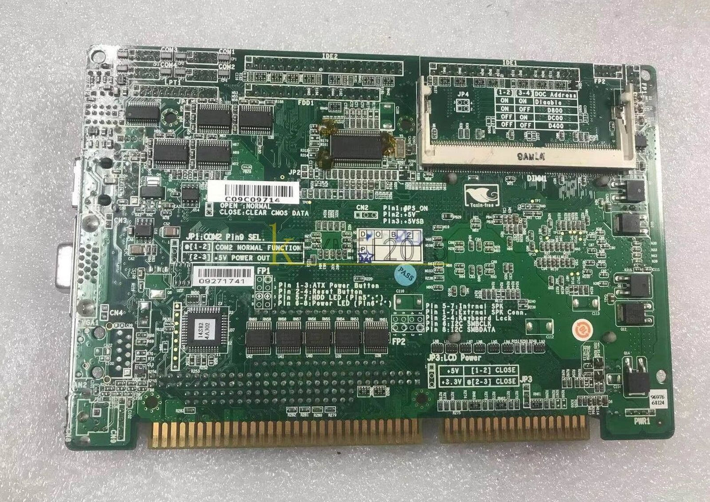 Used AAEON HSB-668I Rev. A1.1 - AAEON