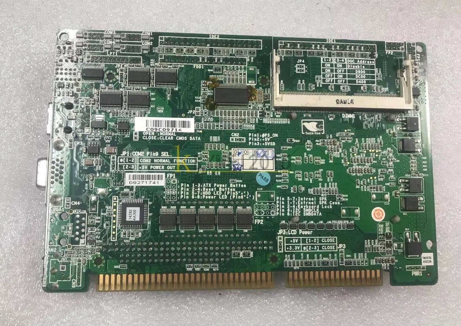 Used AAEON HSB-668I Rev. A1.1 - AAEON