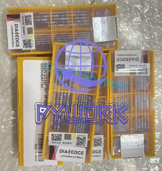 10PCS CNC Carbide Inserts In Box Mitsubishi SEEN1203AFTN1 VP15TF