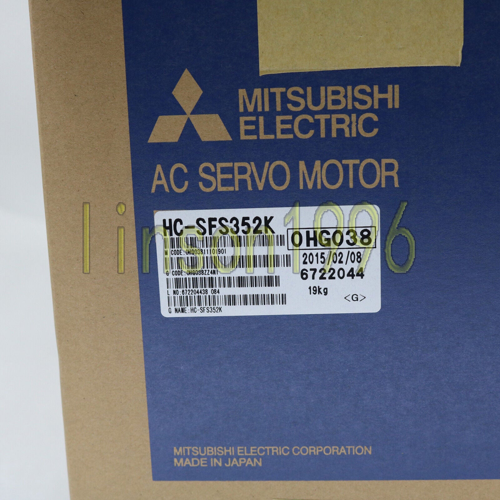 Mitsubishi HC-SFS352K Servo Motor AC Servo Motor 1 year - MITSUBISHI