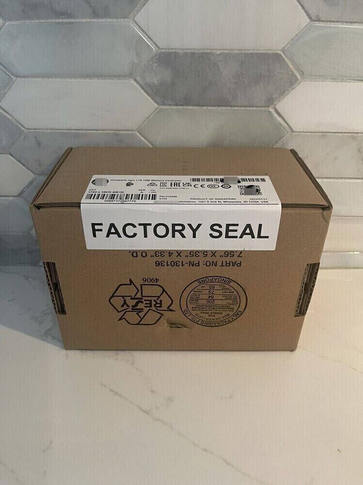 2021 New Factory Sealed AB 1769-L19ER-BB1B CompactLogix 1MB Memory Controller - 1MB Memory Controller 19针 Package 5V 2A Power Supply Compact Design Sealed - COMPACTLOGIX