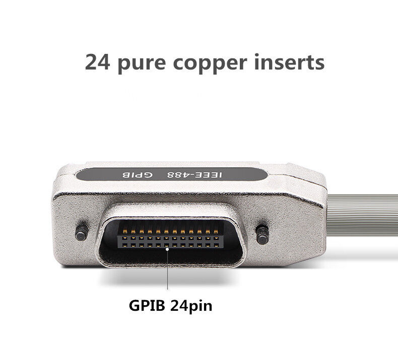 new IEEE488 line industrial control connection motherboard line GPIB cable 2 Meter