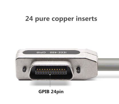 new IEEE488 line industrial control connection motherboard line GPIB cable 2 Meter