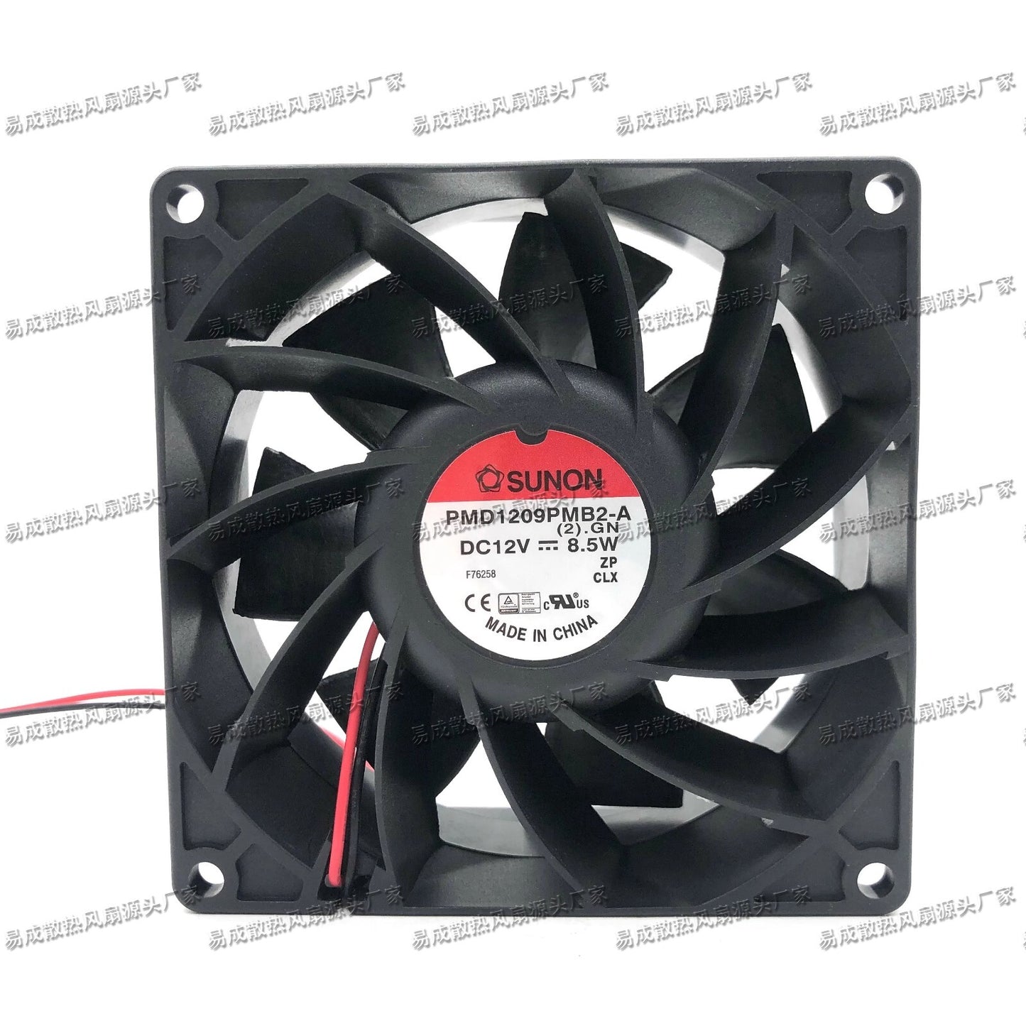 SUNON PMD1209PMB2-A (2).GN DC12V 8.5W 9038 2-Wire Inverter Cooling Fan