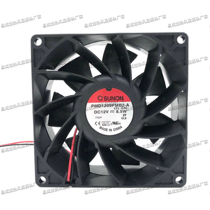 SUNON PMD1209PMB2-A (2).GN DC12V 8.5W 9038 2-Wire Inverter Cooling Fan