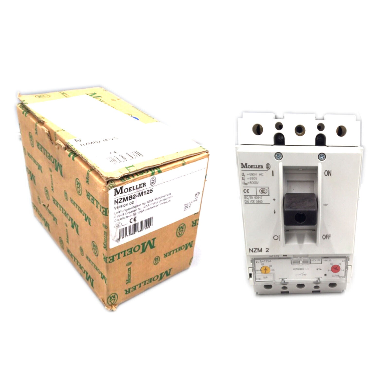 1PC MOELLER NZMB2-M125 - MOELLER