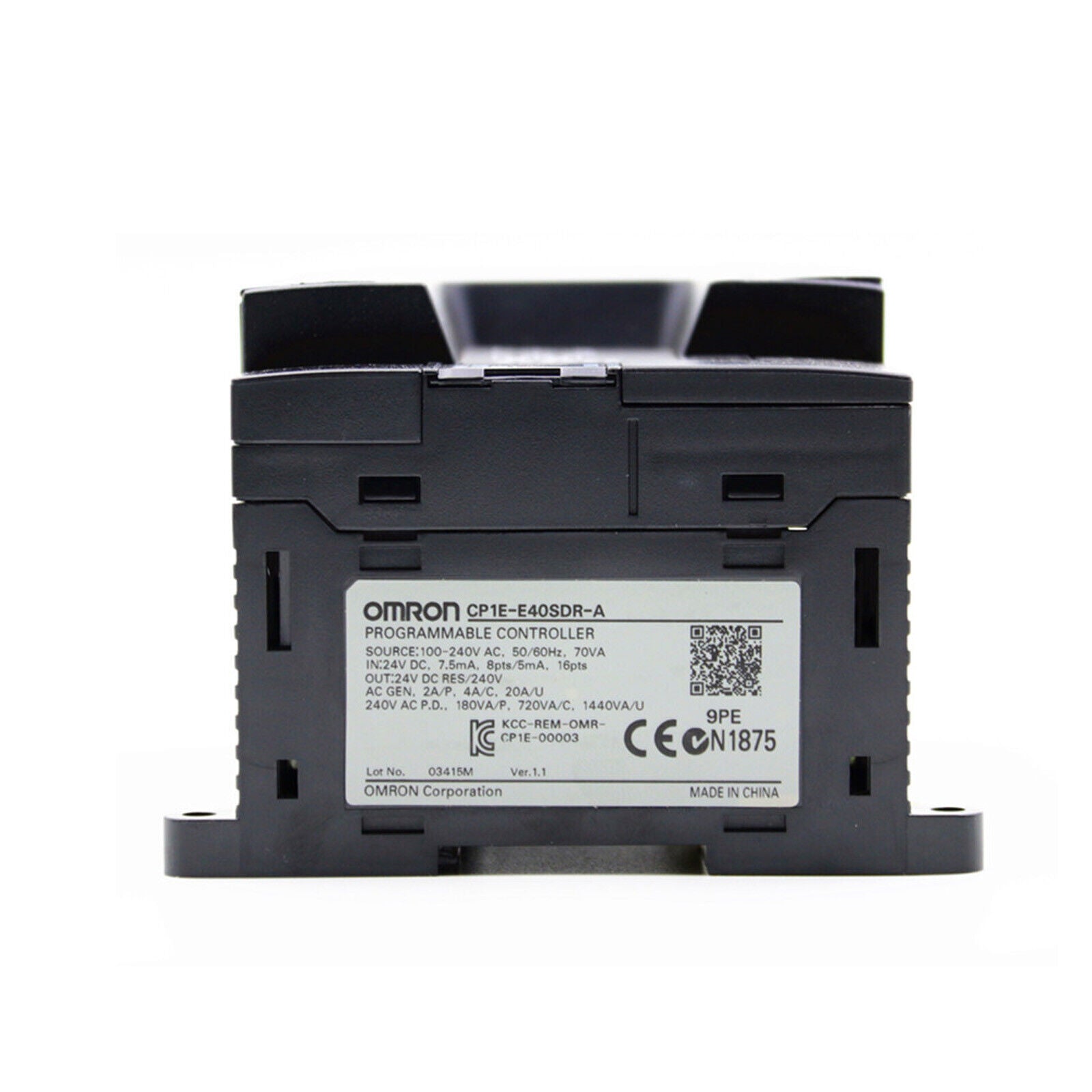 OMRON CP1E-E40SDR-A PLC Module Controller 1PC 16-bit 16MHz 100kHz I/O 100kHz Logic Instruction Industrial Certified with Chinese Manual - OMRON