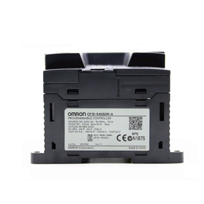 OMRON CP1E-E40SDR-A PLC Module Controller 1PC 16-bit 16MHz 100kHz I/O 100kHz Logic Instruction Industrial Certified with Chinese Manual - OMRON