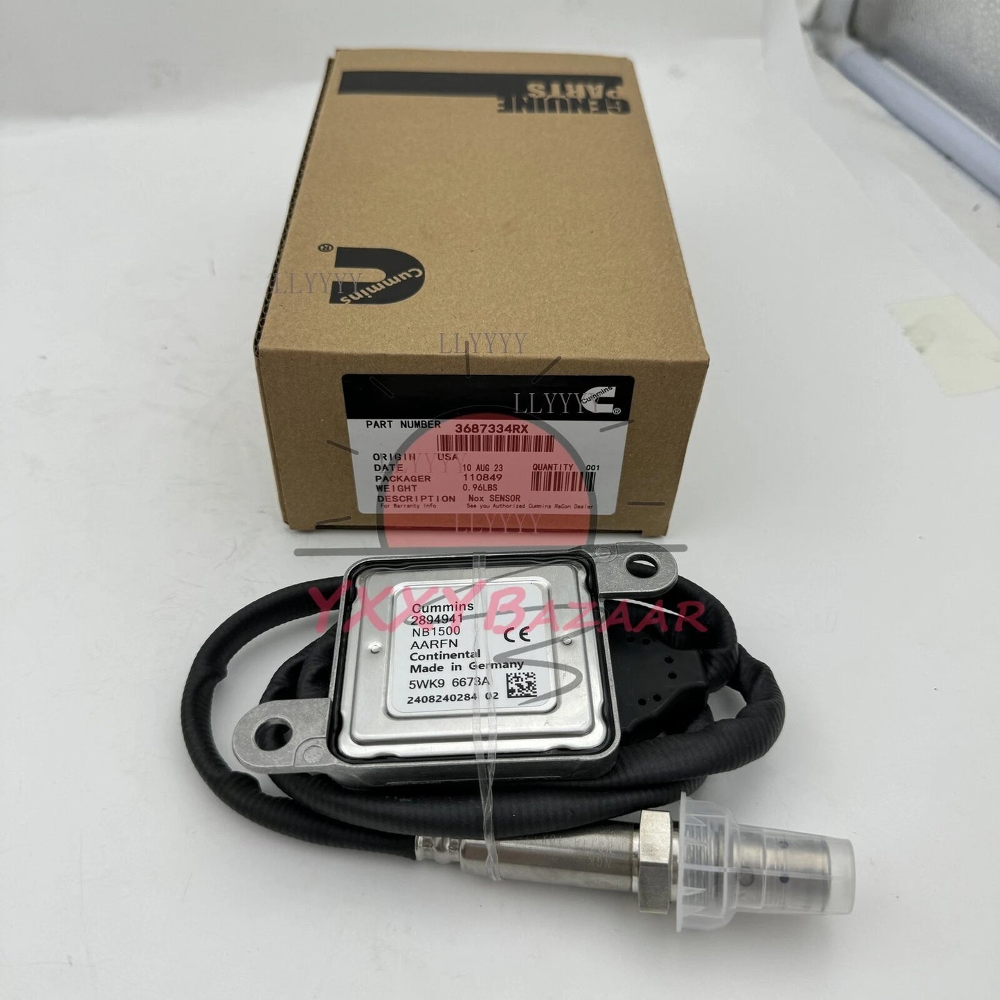 Inlet NOx Sensor For Cummins ISX 6.7L Engine Replace 2894941 5WK9 6673A OEM