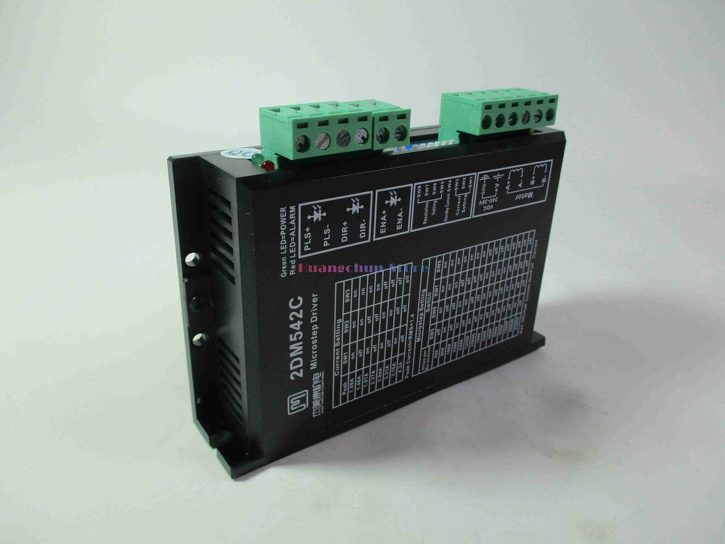 New 2DM542C DC Motor Controller with 42/57 Two-Phase Stepper Motor and 4.2A Motor Controller - DELTA MOTOR CONTROLS