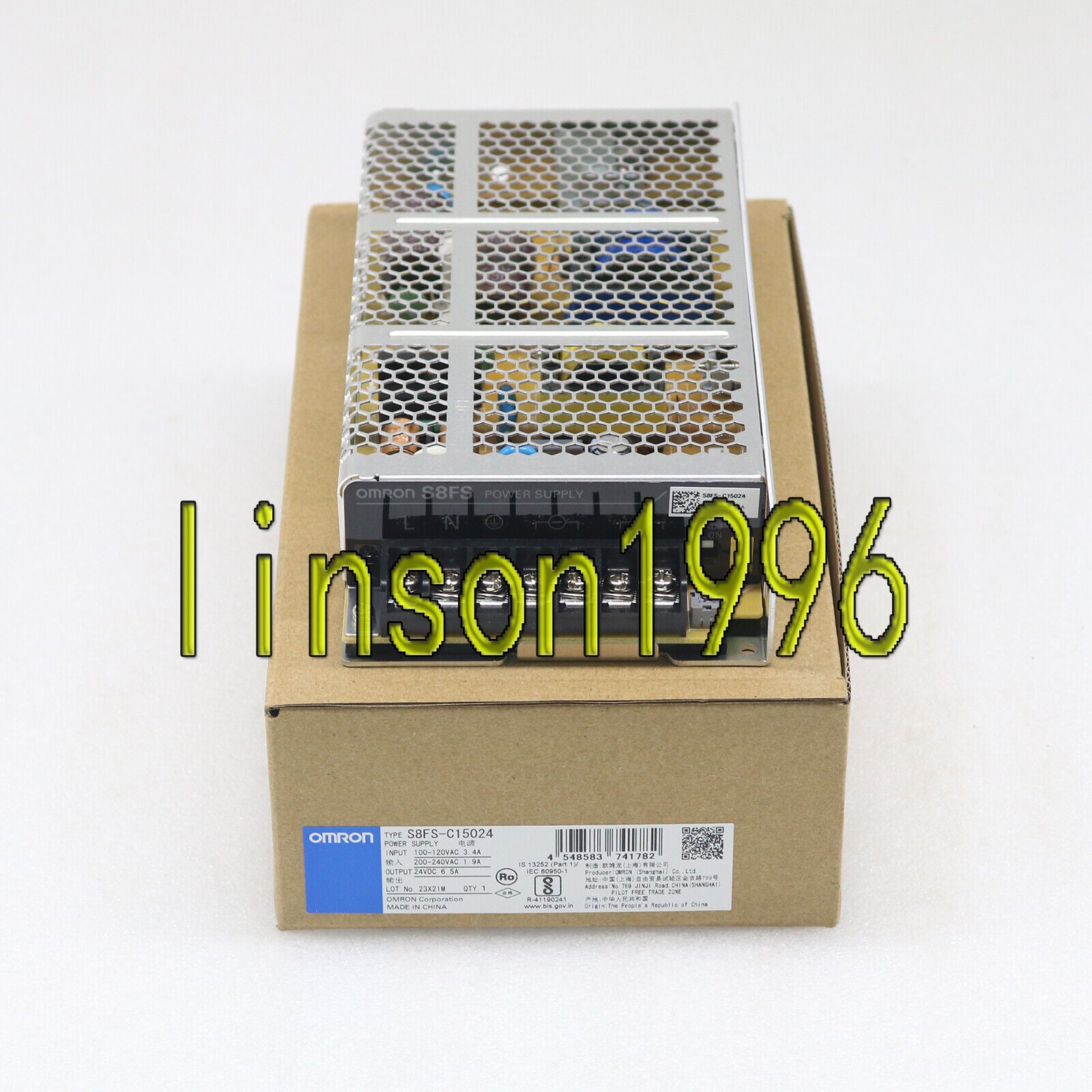 OMRON S8FS-C15024 High-Performance Switching Power Supply FAST SHIP - OMRON