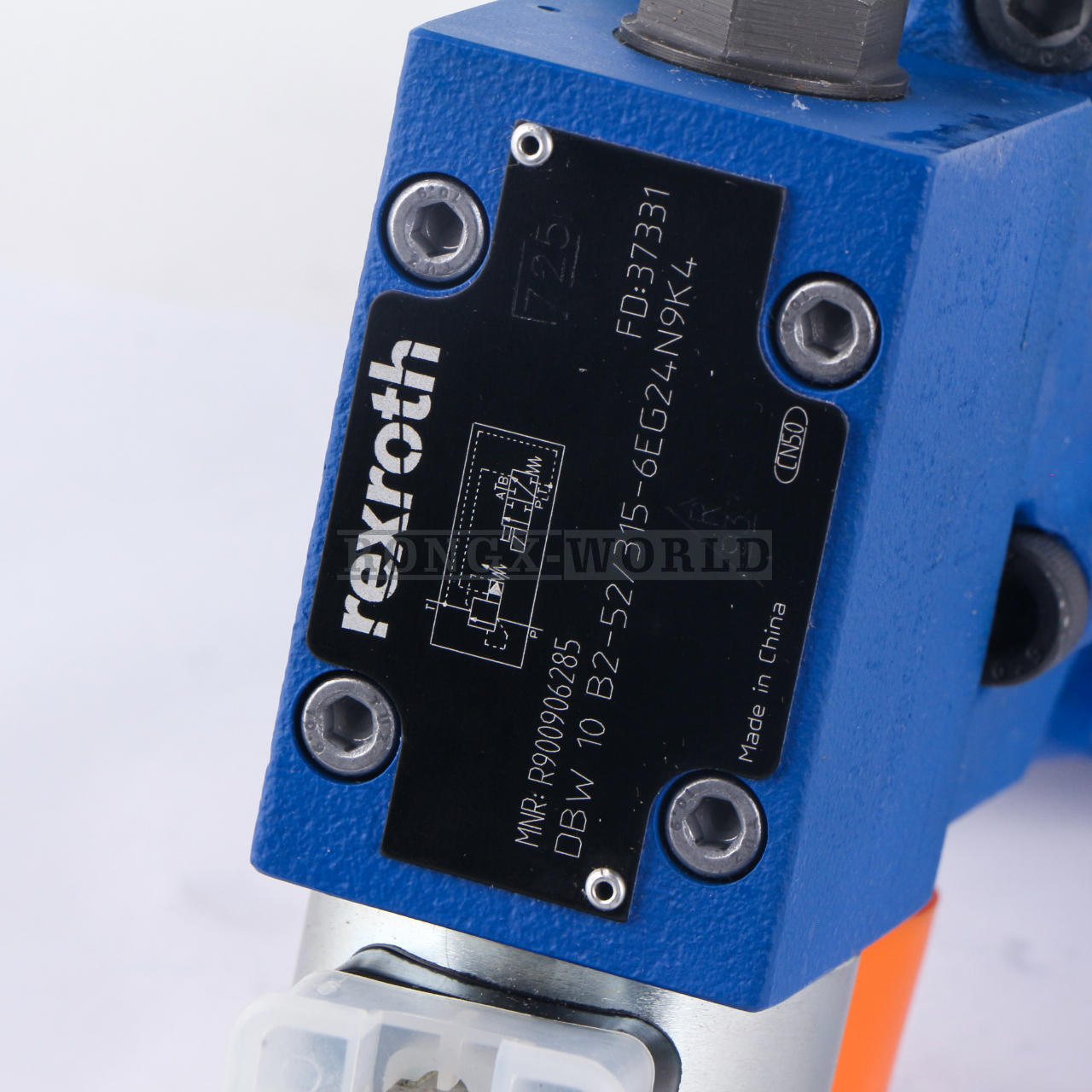Rexroth Relief Valve DBW10B2-5X/315-6EG24N9K4 | High-Pressure Safety Valve | Rexroth DBW10B2-5X/315-6EG24N9K4 | Relief Valve for Industrial Applications - REXROTH