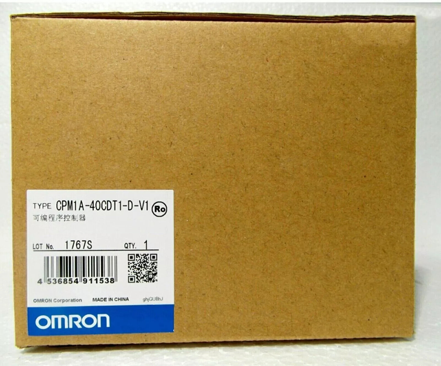 1PC  Omron CPM1A-40CDT1-D-V1 PLC Module In Box ping
