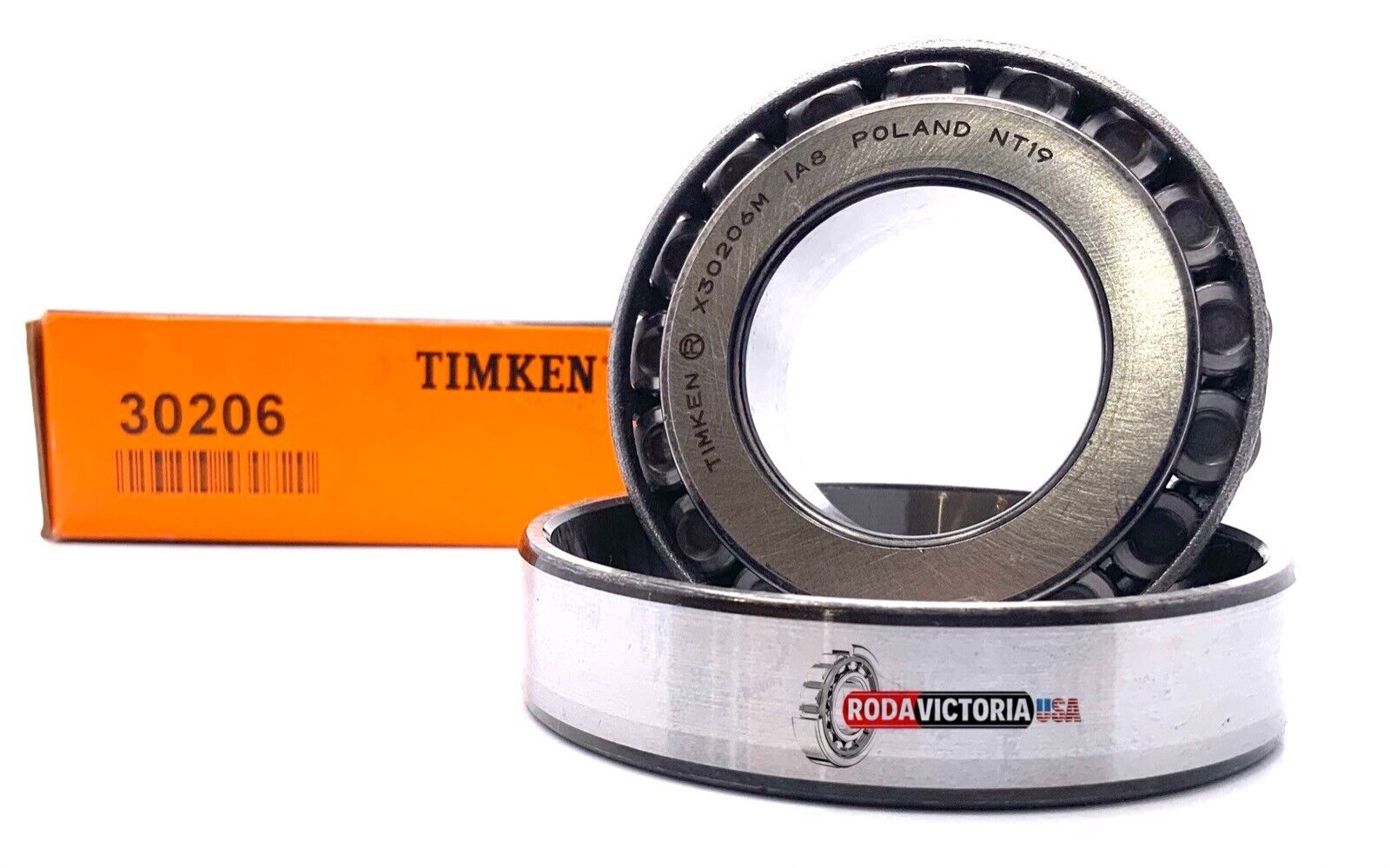 new TIMKEN 30206 TAPERED ROLLER BEARING 30x62x17.25 mm - TIMKEN