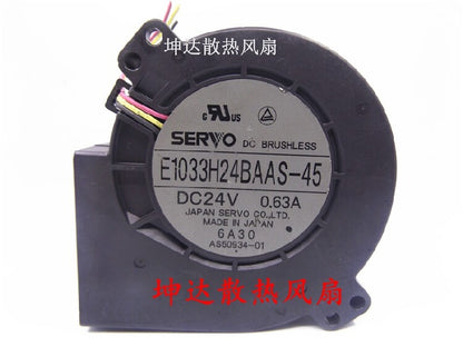 1pcs  Servo E1033H24BAAS-45 DC24V 0.63A 9 cm fan