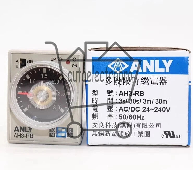 1Pcs 24 ~240v compatiable FOR anly wide voltage time relay AH3-RA/RB/RC/RD/RE