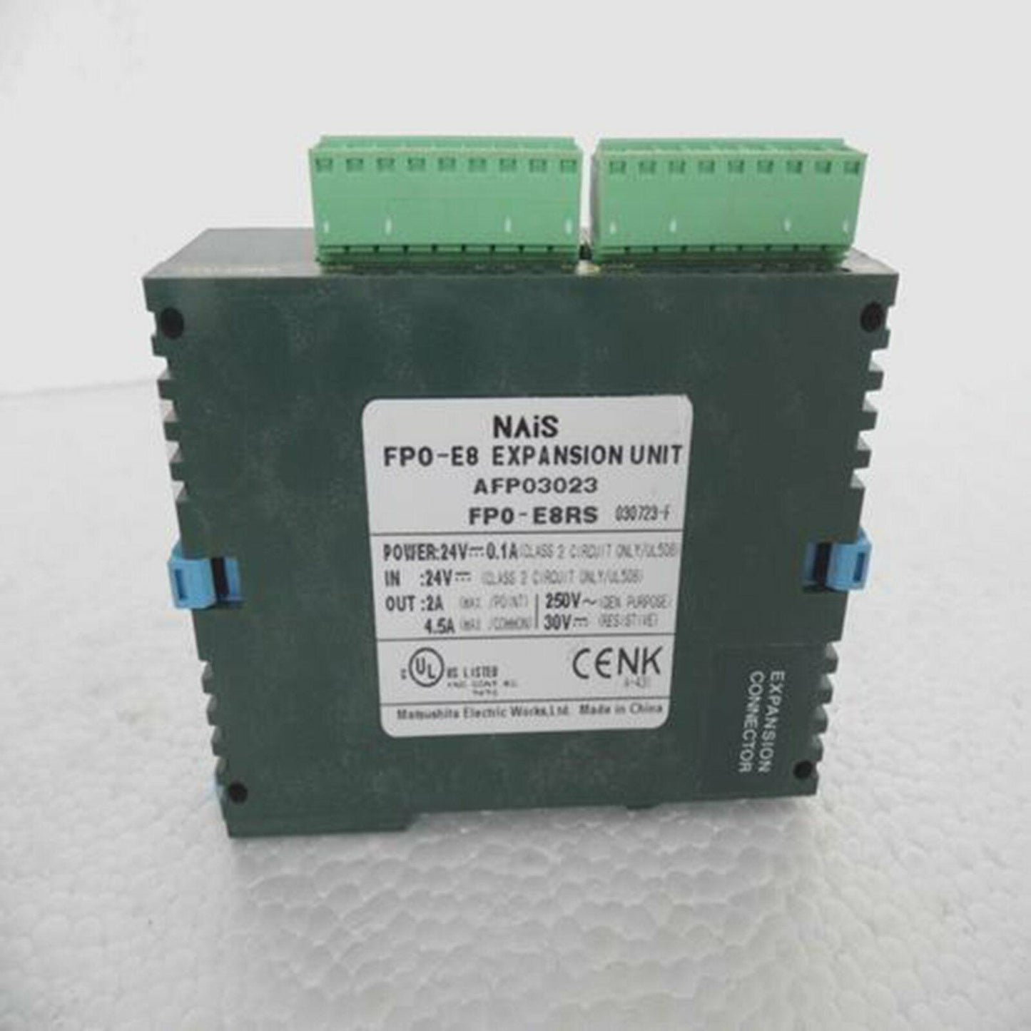 1PC Panasonic FP0-E8RS PLC Expansion unit FP0E8RS