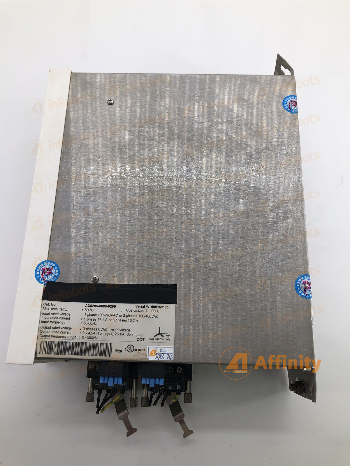 used AX5206-0000-0200 Tested In Good Servo Driver Fast 1pc