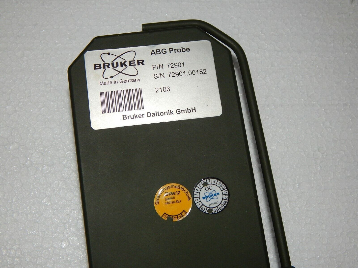 Used BRUKER SVG2 Radiation Meter + Probe - BRUKER