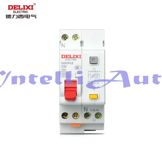 Delixi DZ47PLE Air-Switch Circuit Breaker ,1P+N, C-Type