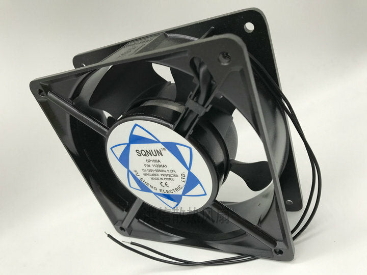 SQNUN DP100A P/N 1123HA1 110-120V 0.27A 12CM 12038 fan