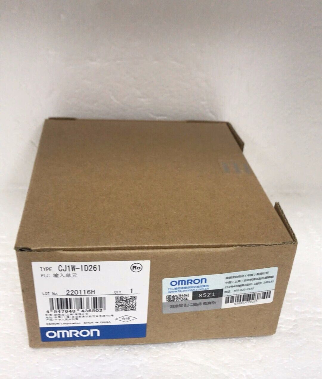 new 1pcs OmronCJ1W-ID261 PLC  DC Input Unit