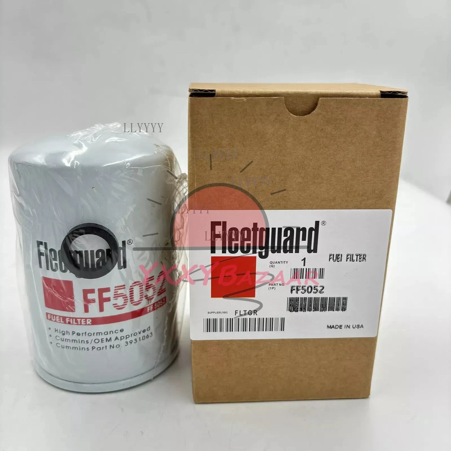 6PCS FF5052 Cummins Fleetguard Replacement FF42000 4990879 BF788 P550440