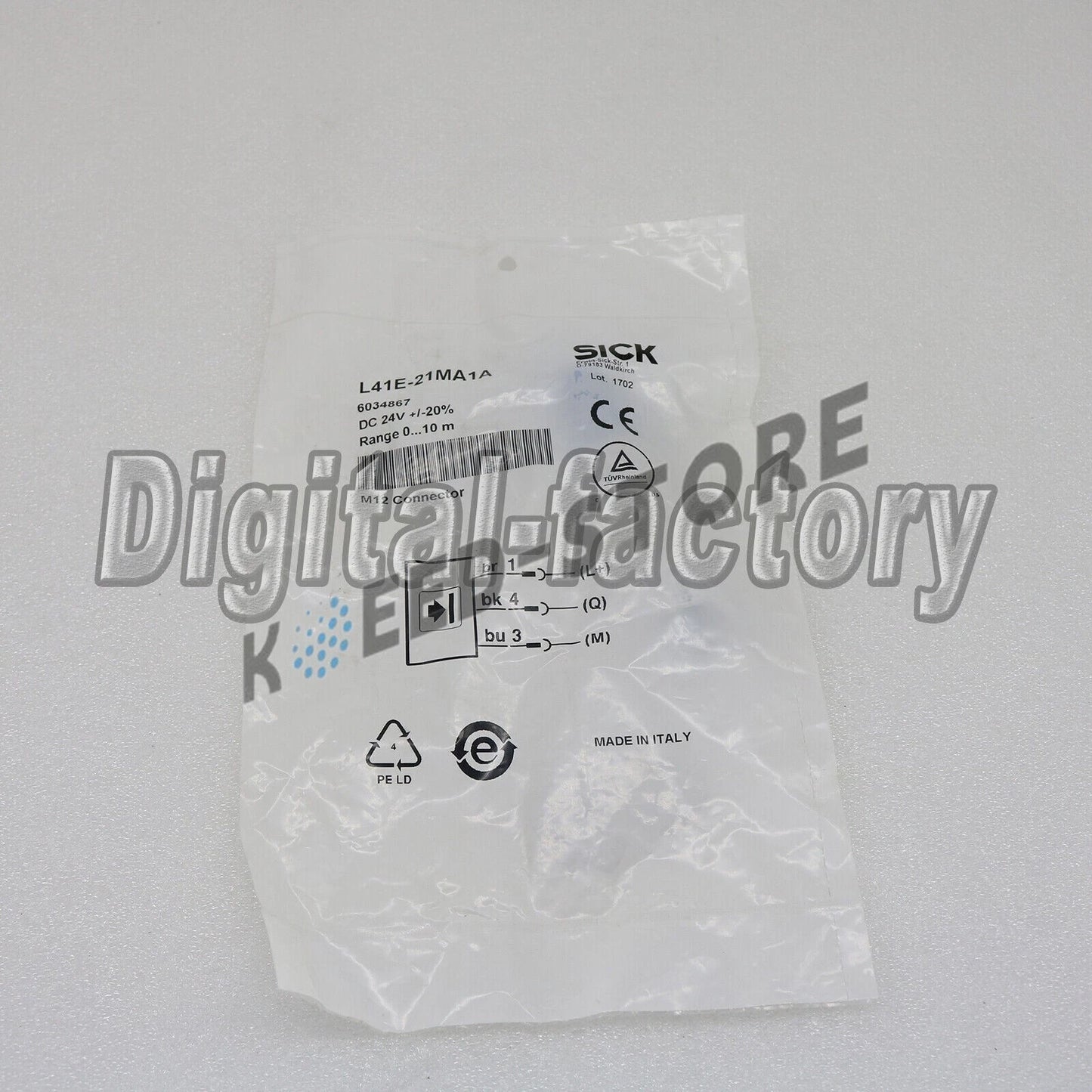 1PCS Sick L41E-21MA1A Photoelectric switch sensor