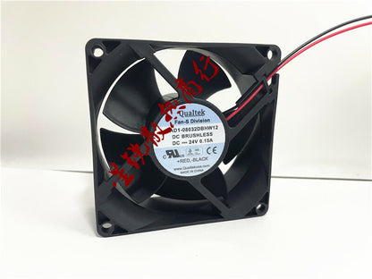 Qualtek Fan-SDivision FAD1-08032DBHW12 24V 0.15A inverter fan