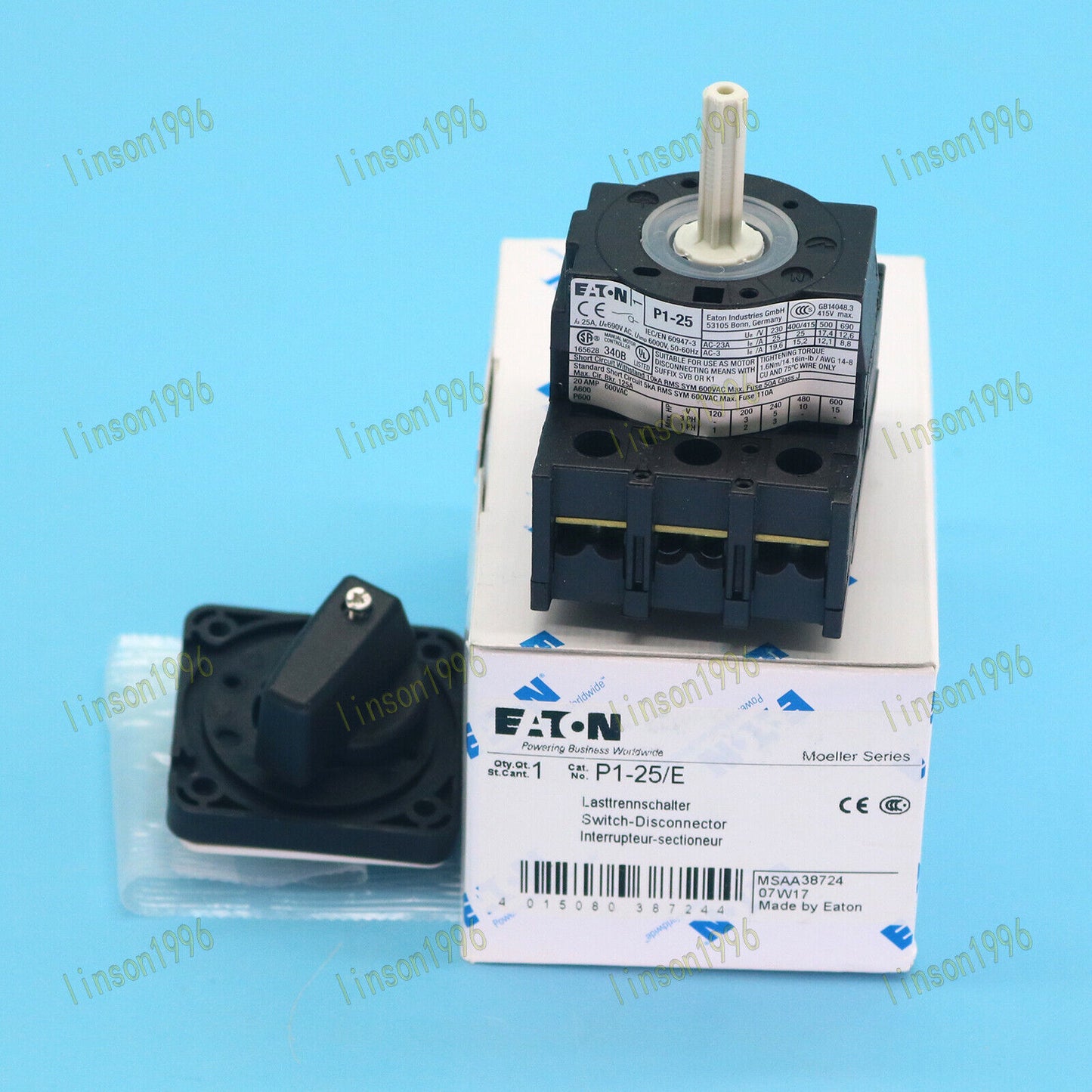 New One P1-25/E EATON MOELLER - EATON MÖLLER