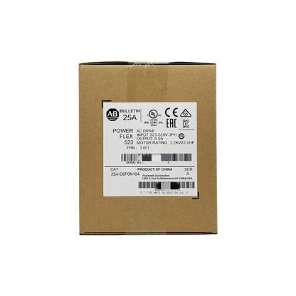 Allen-Bradley PowerFlex 523 AC Drive 6A 3HP - ALLEN-BRADLEY