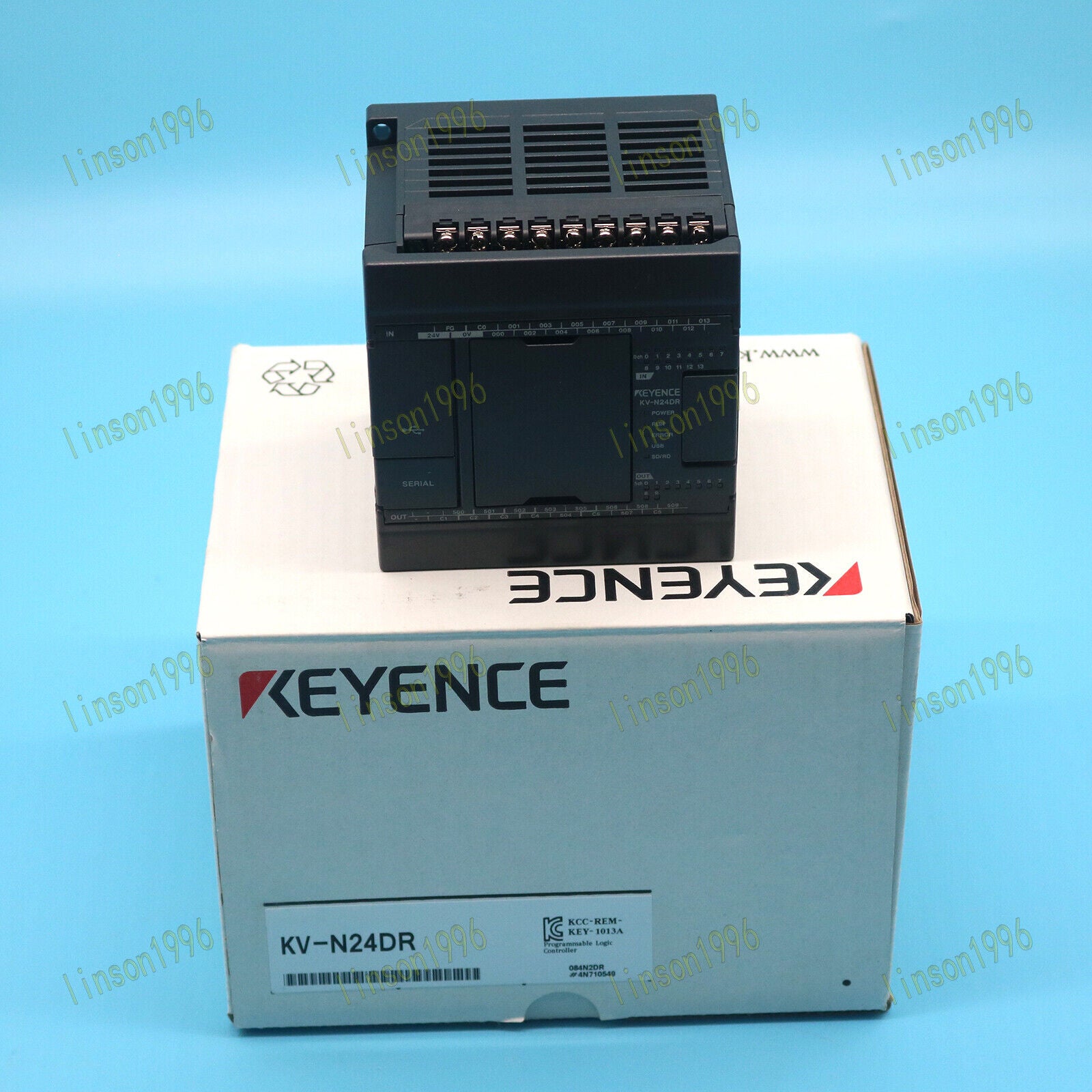 Keyence KV-N24DR programmable controller in box - KEYENCE
