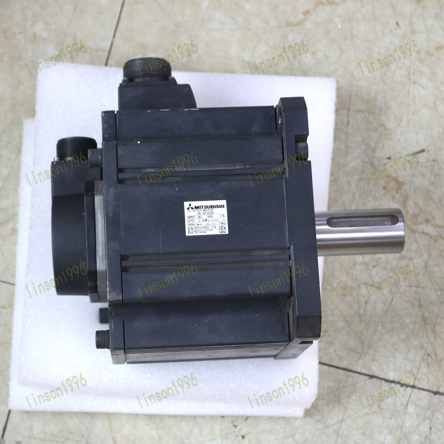 used 1PC Mitsubishi AC servo motor HC-SF352K FAST SHIP - MITSUBISHI