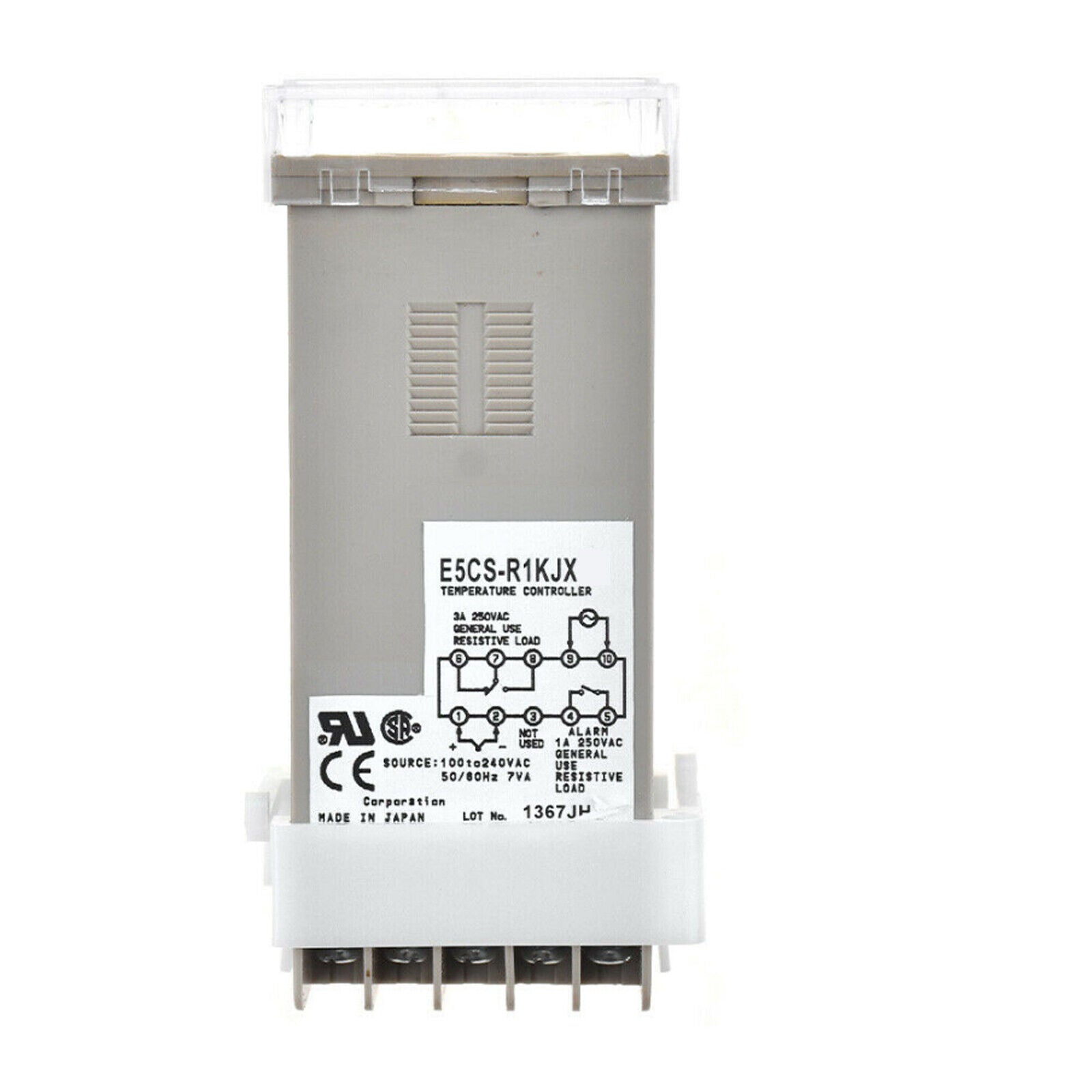 OMRON E5CS-R1KJX Digital Temperature Controller Thermostat 100-240VAC - OMRON