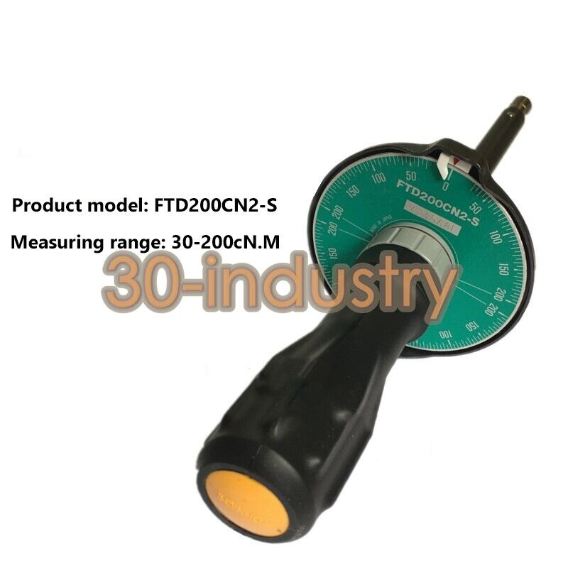 1PCS New For TOHNICHI Dial torque screwdriver FTD200CN2-S(30-200CN.M) - KOEED