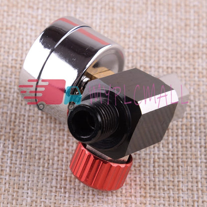 1pcs Car Air Regulator Pressure Gauge Tool fit for Devilbiss Iwata 0-140 PSI
