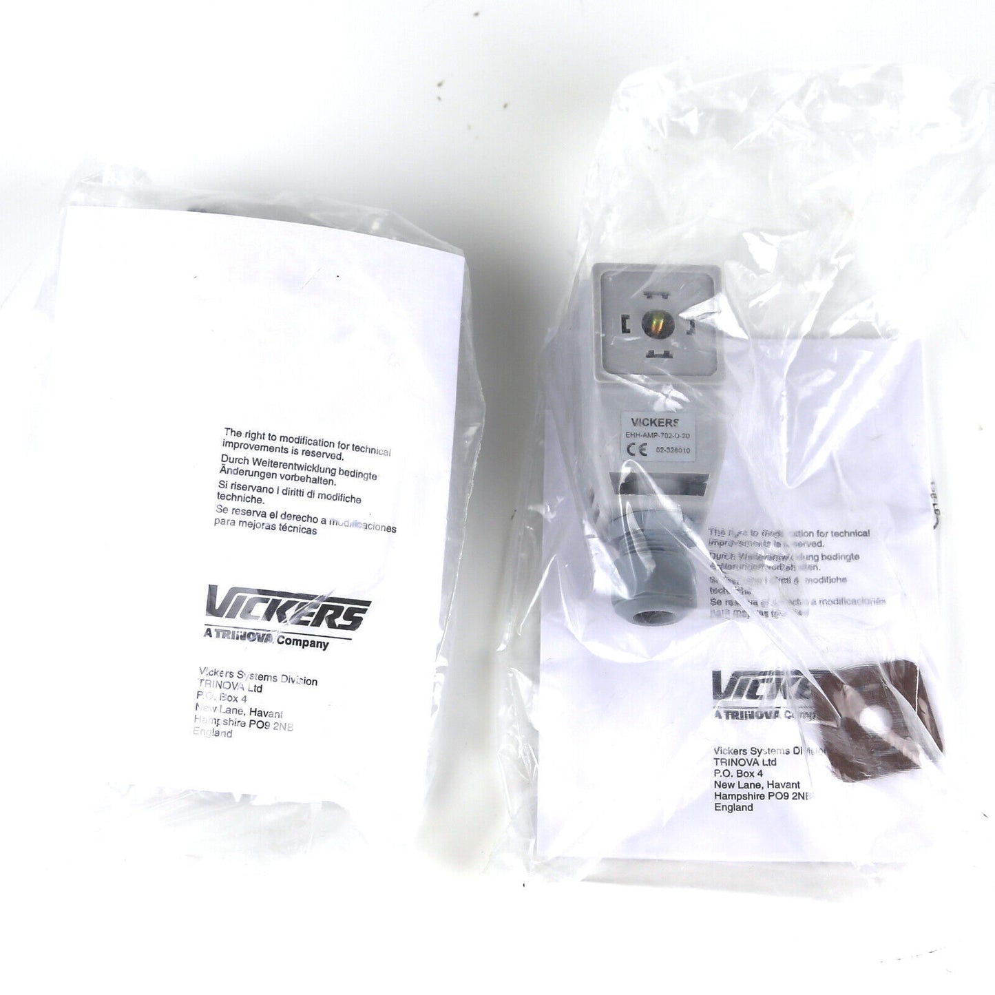 Vickers EHH-AMP-702-D-20 Amplifier Plug - VICKERS